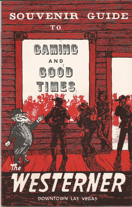 Westerner 1957 Gaming Guide Page 1, Souvenir Guide to Gaming and Good Times
