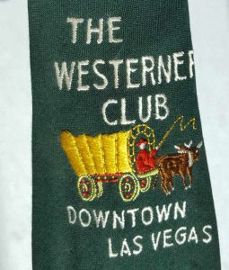 Westerner Tie Front Logo Closeup